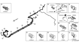 Diagram for 2019 Nissan Rogue Fuel Line Clamps - 17571-JG00A