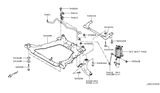 Diagram for Nissan Rogue Sport Control Arm - 54500-4CA0A