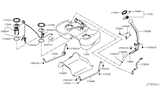 Diagram for Nissan Rogue Sport Fuel Tank - 17202-6FK4B