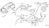 Diagram for Nissan Washer Pump - 28920-EL00A