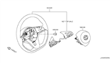 Diagram for 2017 Nissan Rogue Sport Air Bag - K8510-6FM0A