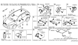 Diagram for Nissan Car Key - 285E3-4CB1C