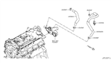 Diagram for 2017 Nissan Rogue Sport Cooling Hose - 14056-4BB0A