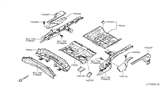 Diagram for Nissan Rogue Sport Floor Pan - G4512-6MAMA