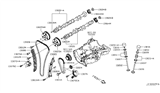 Diagram for 2017 Nissan Rogue Sport Timing Chain Tensioner - 13070-5TA1A