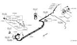 Diagram for 2018 Nissan Rogue Sport PCV Hose - 17335-6MA1A