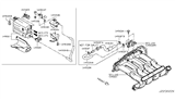 Diagram for 2017 Nissan Rogue Sport Vapor Canister - 14950-6MA0A