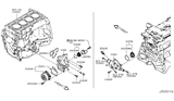 Diagram for 2020 Nissan Rogue Sport Thermostat Housing - 11060-4BB0A