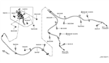 Diagram for 2020 Nissan Rogue Sport Parking Brake Cable - 36531-6MA0B