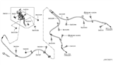 Diagram for 2022 Nissan Rogue Sport Parking Brake Cable - 36530-6MA0B