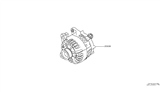 Diagram for 2022 Nissan Rogue Sport Alternator - 23100-4BB0A