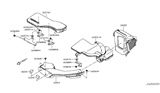 Diagram for Nissan Rogue Sport Air Intake Coupling - 16554-6MA2B