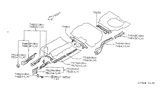 Diagram for 1995 Nissan Sentra Rear Crossmember - 75650-1M200