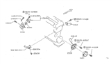 Diagram for 1996 Nissan Sentra Water Pump Pulley - 21051-F4300