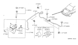 Diagram for 1997 Nissan Sentra Washer Pump - 28920-F4300