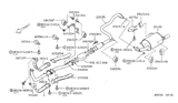 Diagram for 1998 Nissan Sentra Exhaust Pipe - 20030-F4318