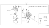 Diagram for 1999 Nissan Sentra Distributor - 22100-0M301