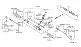 Diagram for Nissan Sentra Drag Link - 48521-50Y26