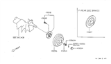 Diagram for 1996 Nissan Sentra Wheel Hub - 43200-F4300