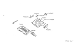 Diagram for 1998 Nissan Sentra Floor Pan - 74512-F4330