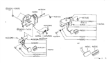 Diagram for Nissan 200SX Brake Pedal - 46501-4B105