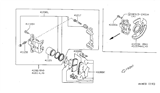 Diagram for 1995 Nissan Sentra Brake Pad Set - 41060-0M891