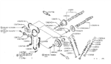 Diagram for 2000 Nissan Sentra Timing Chain Guide - 13085-1N500