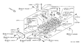 Diagram for 1996 Nissan Sentra Water Pump Gasket - KP510-001R0