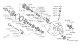 Diagram for 2001 Nissan Sentra Pinion Bearing - 31408-31X12