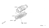 Diagram for 1999 Nissan 200SX Catalytic Converter - 20800-1E527