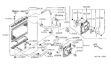 Diagram for 1999 Nissan Sentra Radiator fan - 21481-F4307