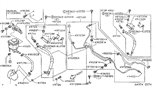 Diagram for Nissan Sentra Power Steering Hose - 49710-4B300