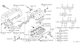 Diagram for 1995 Nissan Sentra Intake Manifold - 14001-F4300