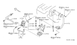 Diagram for 1998 Nissan Sentra EGR Tube - 14725-F4305