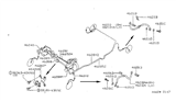 Diagram for 1998 Nissan 200SX Brake Line - 46214-4B000