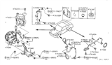 Diagram for 1998 Nissan Sentra Speed Sensor - 47900-0M000