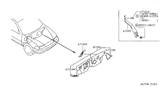 Diagram for 1997 Nissan Sentra Dash Panels - 67300-F4331