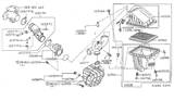 Diagram for Nissan Sentra Mass Air Flow Sensor - 22680-0M600