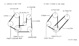 Diagram for 1998 Nissan Sentra Drive Belt - 11950-F4300