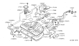 Diagram for 1995 Nissan Sentra Fuel Pump - 17042-0M000