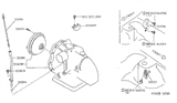 Diagram for 1998 Nissan Sentra Transmission Assembly - 31020-36X09