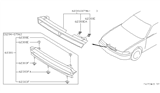 Diagram for 1998 Nissan 240SX Grille - 62310-81F25