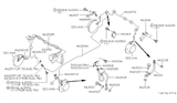 Diagram for Nissan 240SX Brake Line - 46210-70T16