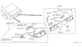 Diagram for Nissan 240SX Emblem - 90890-41B00