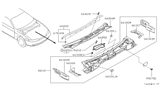 Diagram for 1995 Nissan 240SX Weather Strip - 66830-65F00