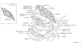 Diagram for Nissan Hardbody Pickup (D21U) Body Mount Hole Plug - 60895-50M01