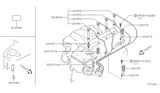 Diagram for 1998 Nissan 240SX Spark Plug - 22401-97E67