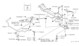 Diagram for 1998 Nissan 240SX Control Arm Bracket - 54480-65F00