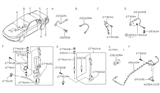 Diagram for 1995 Nissan Stanza Antenna Mast - 28215-0E006