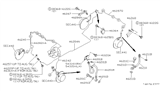 Diagram for Nissan 240SX Brake Line - 46242-70F10